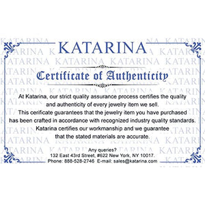 KATARINA Two Row Infinity Black and White Diamond Ring in Sterling Silver (1/20 cttw, I-J, SI) (Size-5.5)