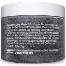 Load image into Gallery viewer, M3 Naturals Charcoal Exfoliating Body Scrub Polish with Collagen &amp; Stem Cell Gentle Body Exfoliator Face Scrub Bump Eraser Booty Scrub Best Shower Scrub Skin Exfoliant for Men &amp; Women 12 oz

