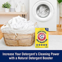 Load image into Gallery viewer, Arm &amp; Hammer Super Washing Soda Detergent Booster &amp; Household Cleaner, 55oz.
