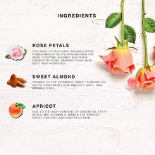 Load image into Gallery viewer, Rose Multi-Use Oil for Face, Body and Hair - Organic Blend of Apricot, Vitamin E and Sweet Almond Oil Moisturizer for Dry Skin, Scalp and Nails - Rose Petals, and Bergamot Essential Oil - 4 Fl Oz
