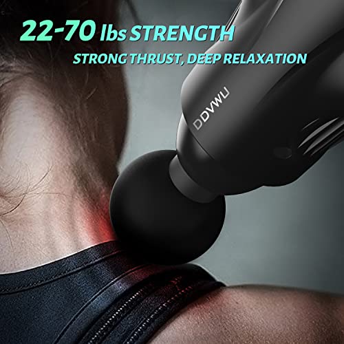 Load image into Gallery viewer, Massage Gun Deep Tissue Muscle Massager for Pain Relief, Upgrade Super Quiet Portable Handheld Relaxation Electric Sport Massager(Black)