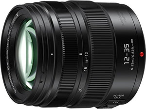 Panasonic LUMIX Professional 12-35mm Camera Lens G X VARIO II, F2.8 ASPH, Dual I.S. 2.0 with Power O.I.S., Mirrorless Micro Four Thirds, H-HSA12035 (2017 Model, Black)