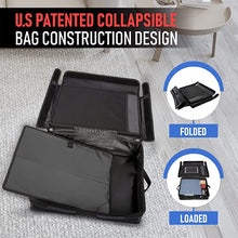 Load image into Gallery viewer, FLYPAL Fireproof Document Organizer Bag with Lock, U.S Patented Fully Enclosed Flap Design, 3-Layer File Storage Box with Dividers, Waterproof File Holder, Fire Proof Container and Case,17.5 x 13 x 5”
