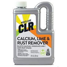 Load image into Gallery viewer, CLR Calcium, Lime &amp; Rust Remover, Blasts Calcium, Dissolves Lime, Zaps Rust Stains, 28 Ounce Bottle (Packaging May Vary)
