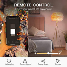 Load image into Gallery viewer, TREATLIFE Smart Dimmer Plug Outdoor Smart Plug Works with Alexa and Google Home, Light Dimmer APP Remote Control, Max Power 400W, IP44 Waterproof for Dimmable Outdoor Lights, Floor Lamp, Table Lamp
