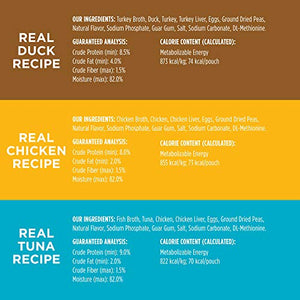 Instinct Healthy Cravings Grain Free Recipe Variety Pack Natural Wet Cat Food Topper by Nature's Variety, 3 oz. Pouches (Pack of 12)