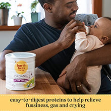 Load image into Gallery viewer, Burt's Bees Baby Organic Baby Formula, Ultra Gentle Formula, Easy To Digest, Infant Formula with Iron, Milk-Based Powder with Vitamin D, Vitamin E, Vitamin K, DHA, Calcium, 34oz (Pack of 4)
