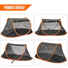 Load image into Gallery viewer, porayhut Mispace Portable Indoor/Outdoor Pet Cage/Pet Tent-Pop Up Cat Crate,Foldable Kennel,Comfy Puppy House-Washable Fabric Cover, with Portable Carry Bag &amp; Two Stakes
