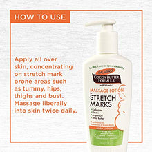 Load image into Gallery viewer, Palmer&#39;s Cocoa Butter Formula Massage Lotion For Stretch Marks, Pregnancy Skin Care, 8.5 Ounces
