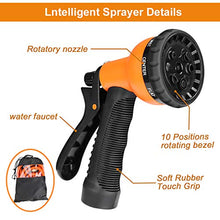 Load image into Gallery viewer, [New Generation] 100ft Garden Expandable Hose - Best Flexible Water Hose Garden - 9-Pattern High-Pressure Water Spray Nozzle and Durable 4-Layers Latex Core- No Kink Leakproof Water Hose
