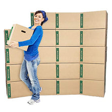 Load image into Gallery viewer, Medium Moving Boxes with Handles Pack of 20 – 18"x14"x12" – Cheap Cheap Moving Boxes
