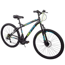 Load image into Gallery viewer, Huffy 26" Nighthawk Men's Mountain Bike, Black Matte 18 Speed
