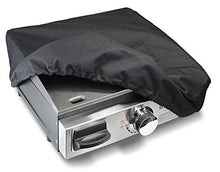 Load image into Gallery viewer, Blackstone 17 inch Griddle Cover and Carry Bag Water Resistant 600D Polyester Heavy Duty Flat top 17" Gas Grill Cover Accessory Exclusively Fits Blackstone 17" Griddle Cooking Station Without Hood
