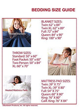 Load image into Gallery viewer, Sunbeam Heated Mattress Pad | Water-Resistant, 10 Heat Settings, King (Renewed)
