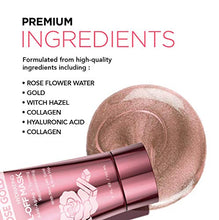 Load image into Gallery viewer, AZURE Rose Gold Hydrating Peel Off Mask – Anti Aging, Toning &amp; Rejuvenating | Removes Blackheads, Dirt &amp; Oils | Reduces Wrinkles, Fine Lines &amp; Acne Scars | Made in Korea - 150mL
