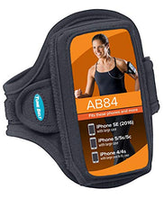 Load image into Gallery viewer, Tune Belt Armband for iPhone SE (1st Generation 2016) and iPhone 5s 5 5c 4S 4 with OtterBox Defender, Commuter or Other Large Case - for Running &amp; Working Out - Sweat-Resistant
