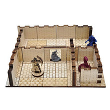 Load image into Gallery viewer, D&amp;D Dungeon Brick Walls (Set of 16) Wood Laser Cut 2" x 1" 3D Modular Terrain Tiles 28mm Scale Perfect for Dungeons &amp; Dragons, Warhammer and Other Tabletop RPG
