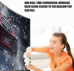 Smart TV, 43inch Ultra HD Smart LED TV HDR - Fire TV Edition - 3000R Curvature Large Curved Screen Network Version 110V(us)