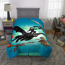 Load image into Gallery viewer, Franco Kids Bedding Super Soft Microfiber Comforter, Twin Size 64” x 86”, How to Train Your Dragon
