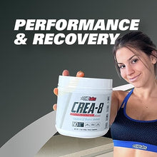 Load image into Gallery viewer, EHPlabs CREA-8 Creatine Monohydrate Powder - Creatine Powder for Building Lean Muscle Mass, Improves Strength &amp; Power, Supports Brain Health - 100 Servings (500g)
