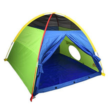Load image into Gallery viewer, Kiddey Kids Play Tent &amp; Playhouse – Indoor/Outdoor Camping Tent for Boys and Girls – Promotes Early Learning, Social Bonding, Imagination Building and Roleplay – Easy Setup

