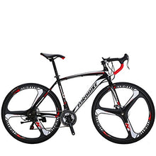 Load image into Gallery viewer, EUROBIKE Road Bike TSM XC550 Bike 21 Speed Dual Disc Brake 49CM 3-Spoke Wheels Bicycle
