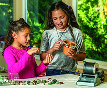 Load image into Gallery viewer, NATIONAL GEOGRAPHIC Hobby Rock Tumbler Kit - Rock Polisher for Kids &amp; Adults, Noise-Reduced Barrel, Grit, 2.5 Pounds Raw Gemstone &amp; Jasper Mix, Great STEM Hobby Kit
