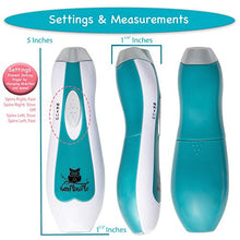 Load image into Gallery viewer, Baby Nail File Electric by Pretty MiniMe – Blue Infant Nail Clippers - Boy Baby Nail Trimmer - Safe Fingernail and Toenail Grooming Manicure Kit for Newborn Toddler and Kids - 10 File Tips

