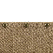 Load image into Gallery viewer, Linon Burlap, Medium Nailhead Corkboard
