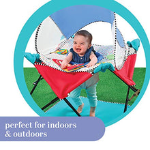 Load image into Gallery viewer, Summer® Pop ‘N Jump® SE Portable Baby Activity Center, Sweets &amp; Treats – Lightweight Baby Jumper with Toys and Canopy for Indoor and Outdoor Use
