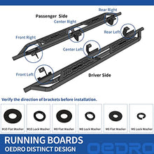 Load image into Gallery viewer, OEDRO 6.5&#39;&#39; Running Boards Compatible with 2018-2022 Jeep Wrangler JL &amp; Unlimited 4 Door, Textured Black Side Step Rails Nerf Bars
