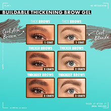 Load image into Gallery viewer, NYX PROFESSIONAL MAKEUP Thick It Stick It Thickening Brow Mascara, Eyebrow Gel - Cool Ash Brown
