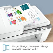 Load image into Gallery viewer, HP DeskJet Plus 4155 Wireless All-in-One Printer, Mobile Print, Scan &amp; Copy, HP Instant Ink Ready, Auto Document Feeder, Works with Alexa (3XV13A)
