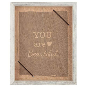 Gallery Perfect 17FW1938 Rustic Collage Gallery Wall Kit Picture Frame Set, Multi Size - 4" x 6", 5" x 7", White, 9 Piece