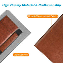 Load image into Gallery viewer, Fintie Stand Case for Kindle Paperwhite (Fits All-New 10th Generation 2018 / All Paperwhite Generations) - Premium PU Leather Protective Sleeve Cover with Card Slot and Hand Strap, Vintage Brown
