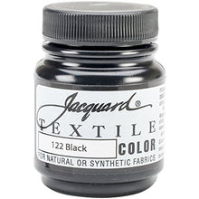 Load image into Gallery viewer, Jacquard Textile Paint 2.25 Oz Navy Blue
