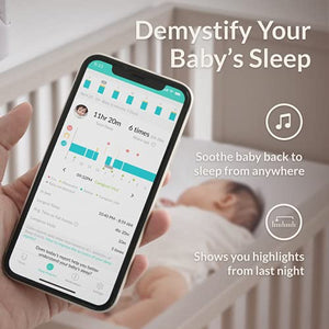 Cubo Ai Plus Smart Baby Monitor and 3-Stand Set | HD Night Vision Camera with A.I. Baby Safety Alerts, Sleep Analytics and Two-Way Audio | iOS, Android and Smart Home Compatible