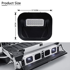 D-Lumina Tailgate Step Light LED Truck Bed Multi-Pro Lamp Assembly Kit Compatible with GMC Sierra 1500 2500 HD 3500 HD 2020-2021 ＆ Chevy Silverado 1500 2500 HD 3500 HD 2020, Replacement for 84347814