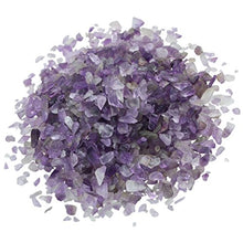 Load image into Gallery viewer, SUNYIK Amethyst Tumbled Chips Stone Crushed Crystal Quartz Pieces Irregular Shaped Stones 1pound(About 460 Gram)
