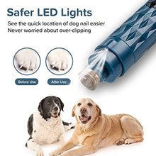 Load image into Gallery viewer, Heywork 2-Speed Professional Cordless Pet Nail Grinder with USB Charging, Dog Nail Clipper Upgraded - Professional LED Lighting 3-Speed Rechargeable Pet Nail Trimmer
