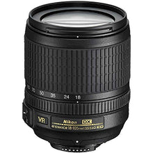 Load image into Gallery viewer, Nikon 18-105mm f/3.5-5.6 AF-S DX VR ED Nikkor Lens for Nikon Digital SLR Cameras (Renewed)
