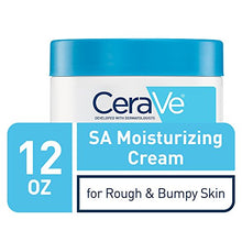 Load image into Gallery viewer, CeraVe Moisturizing Cream with Salicylic Acid | Exfoliating Body Cream with Lactic Acid, Hyaluronic Acid, Niacinamide, and Ceramides | Fragrance Free &amp; Allergy Tested | 12 Ounce

