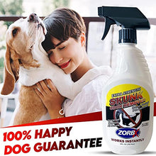 Load image into Gallery viewer, ZORBX Quick Action Odor Remover Bundle - Includes Unscented Multipurpose Odor Remover Value Pack (2Oz +16Oz +32Oz) &amp; Skunk Odor Remover Spray (24 Oz)
