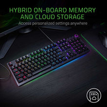Load image into Gallery viewer, Razer Huntsman Elite Gaming Keyboard: Fastest Keyboard Switches Ever - Clicky Optical Switches - Chroma RGB Lighting - Magnetic Plush Wrist Rest - Dedicated Media Keys &amp; Dial - Classic Black
