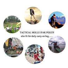 Load image into Gallery viewer, TOUROAM Tactical Emergency First Aid Medical Kit-MOLLE Admin Pouch IFAK-Wound Dressing Blood Control EMT Survival Trauma Kit-Camp Travel Car Medic Kit
