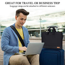 Load image into Gallery viewer, 15.6 Inch Laptop Sleeve, Simboom Laptop Messenger Bag with Accessories Organizer Pouch, Waterproof Shoock-Proof Protective Case Compatible with 15.6 inch Dell Acer Asus Hp Lenovo - Black
