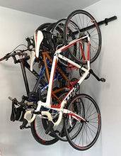 Load image into Gallery viewer, StoreYourBoard Omni Bike Storage Rack, Holds 5 Bicycles, Home and Garage Adjustable Bike Wall Hanger Mount
