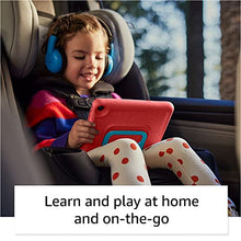 Load image into Gallery viewer, Amazon Fire 7 Kids tablet, ages 3-7. Top-selling 7" kids tablet on Amazon - 2022. Set time limits, age filters, educational goals, and more with parental controls, 16 GB, Blue
