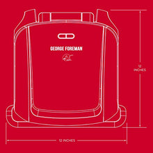 Load image into Gallery viewer, George Foreman 4-Serving Removable Plate Grill and Panini Press, Black, GRP1060B

