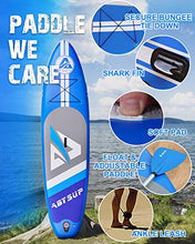 Load image into Gallery viewer, ABYSUP Paddle Board, SUP Paddle Board, 10'6" Inflatable Paddle Board, Paddle Board for Adults, Paddleboard with All Accessories &amp; Carry Bag, Color Blue &amp; White, SUP123
